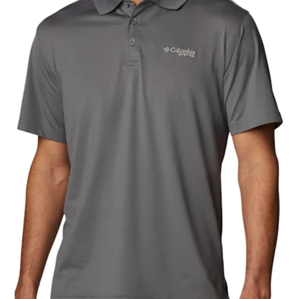 Columbia Men's Charcoal Polo Shirt